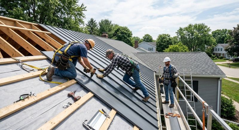 Aluminum Roof Construction in Jonesboro, GA