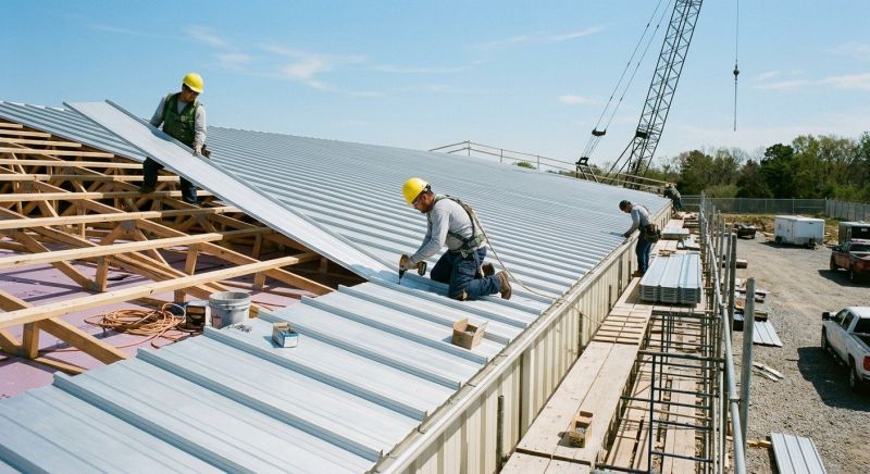 Aluminum Roof Installation in Stockbridge, GA