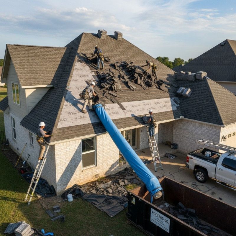 Asphalt Roof Replacement in Stone Mountain, GA