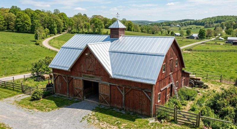 Barn Roof Replacement in Stockbridge, GA
