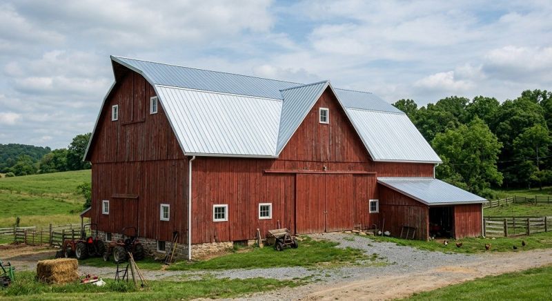 Barn Roof Replacement in Tyrone, GA