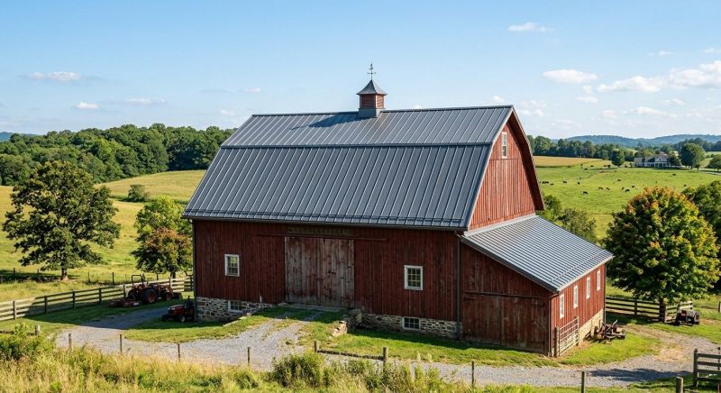Barn Roof Replacement in Williamson, GA