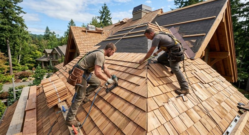 Cedar Roof Installation in Jonesboro, GA