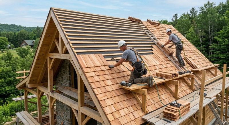 Cedar Roof Installation in Jonesboro, GA