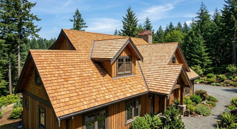 Cedar Roof Installation in Tyrone, GA