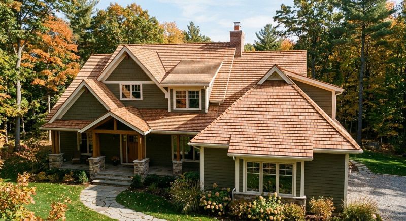 Cedar Roof Installation in Williamson, GA