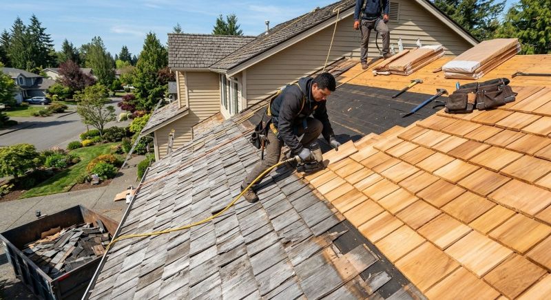 Cedar Roof Replacement in Decatur, GA