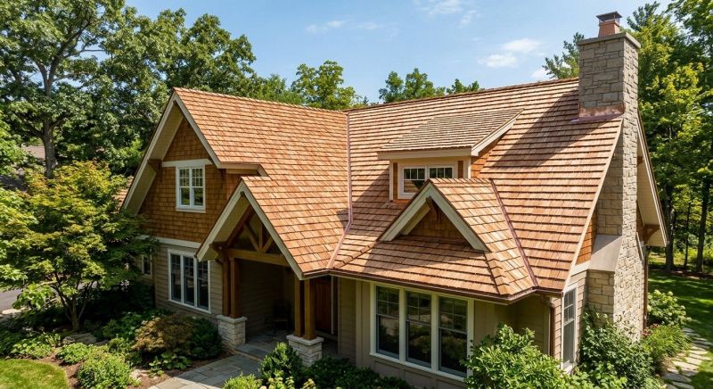 Cedar Shake Roof Construction in Lithonia, GA