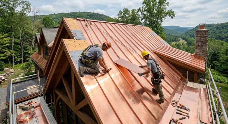 Copper Roof Installation in Jonesboro, GA