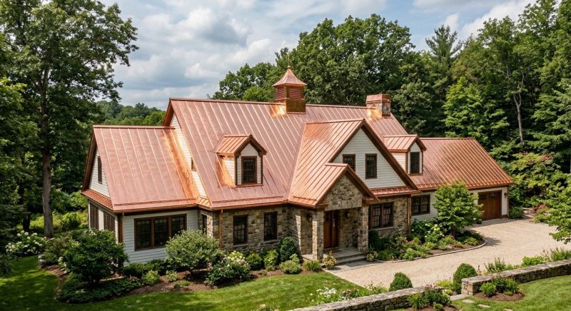 Copper Roof Replacement in Jonesboro, GA