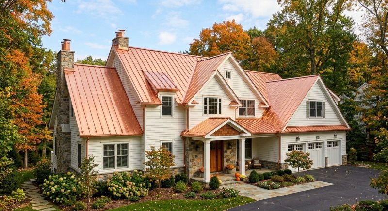 Copper Roof Replacement in Jonesboro, GA