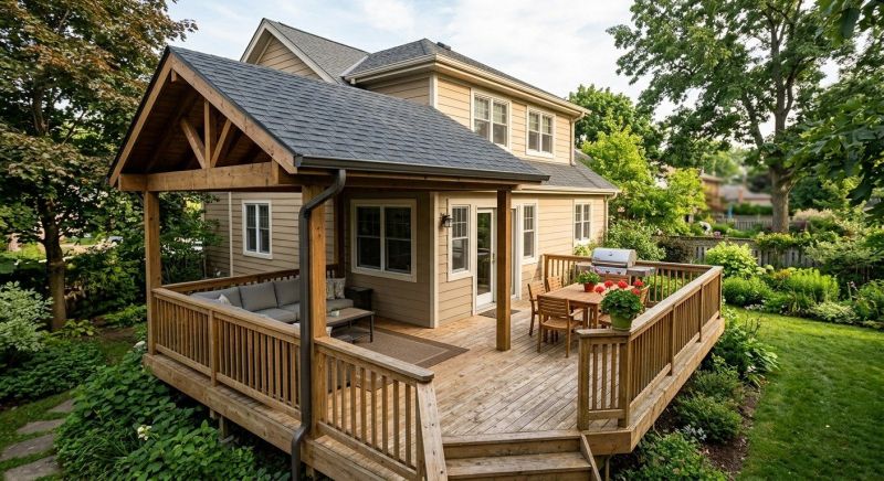 Deck Roof Construction in Jonesboro, GA