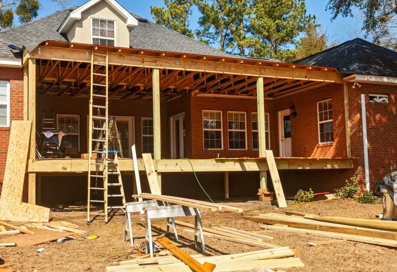 Deck Roof Construction in Jonesboro, GA