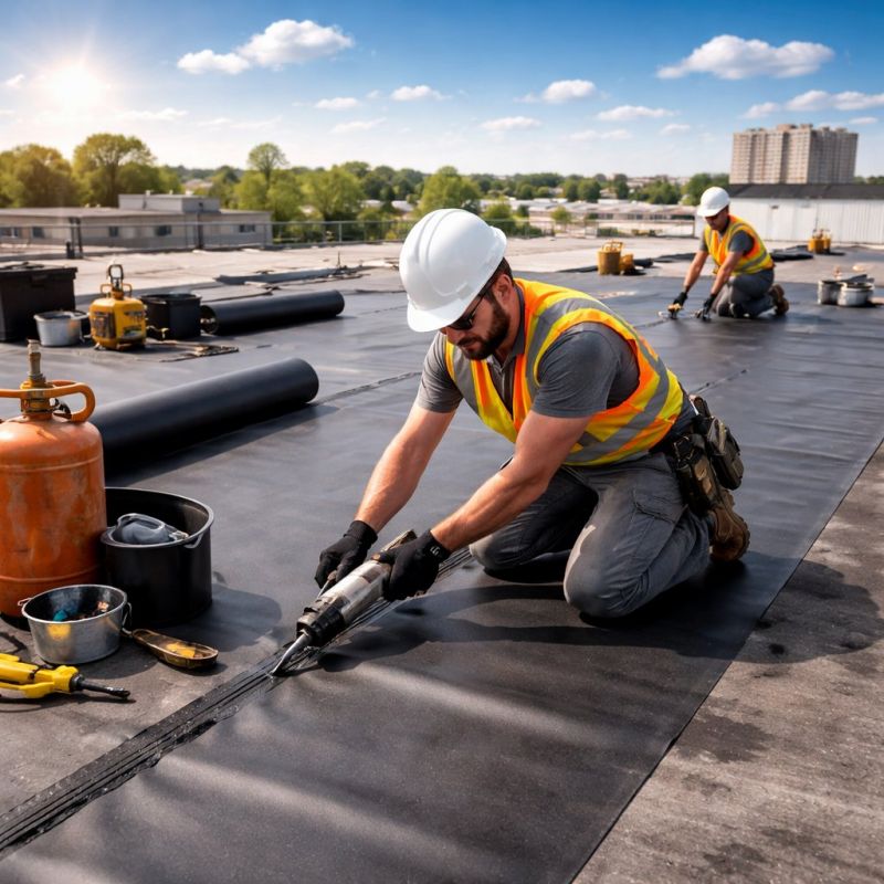 Epdm Roof Installation in Jonesboro, GA