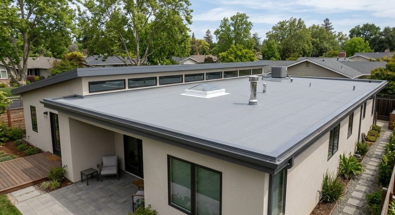Flat Roof Replacement in Rockdale County, GA