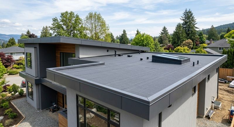 Flat Roof Replacement in Stone Mountain, GA