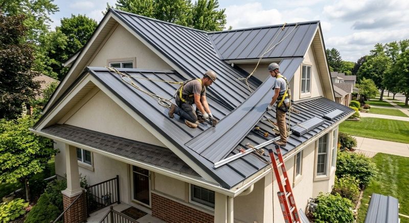 Metal Roof Installation in Tyrone, GA