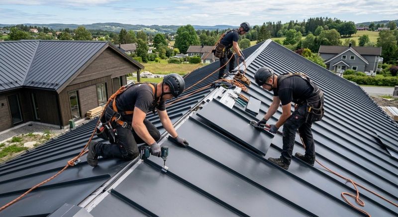 Metal Roof Installation in Williamson, GA