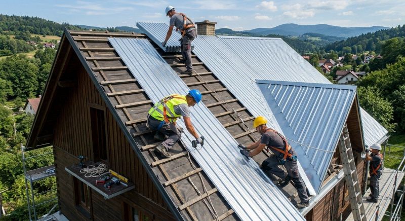 Metal Roof Installation in Williamson, GA