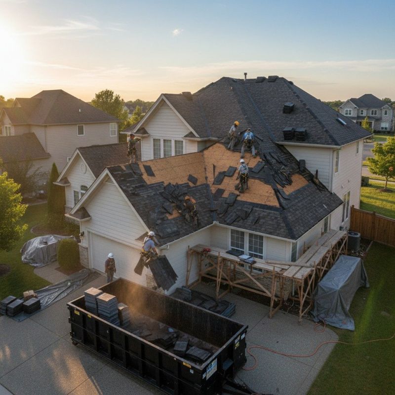 Residential Roof Replacement in Sharpsburg, GA