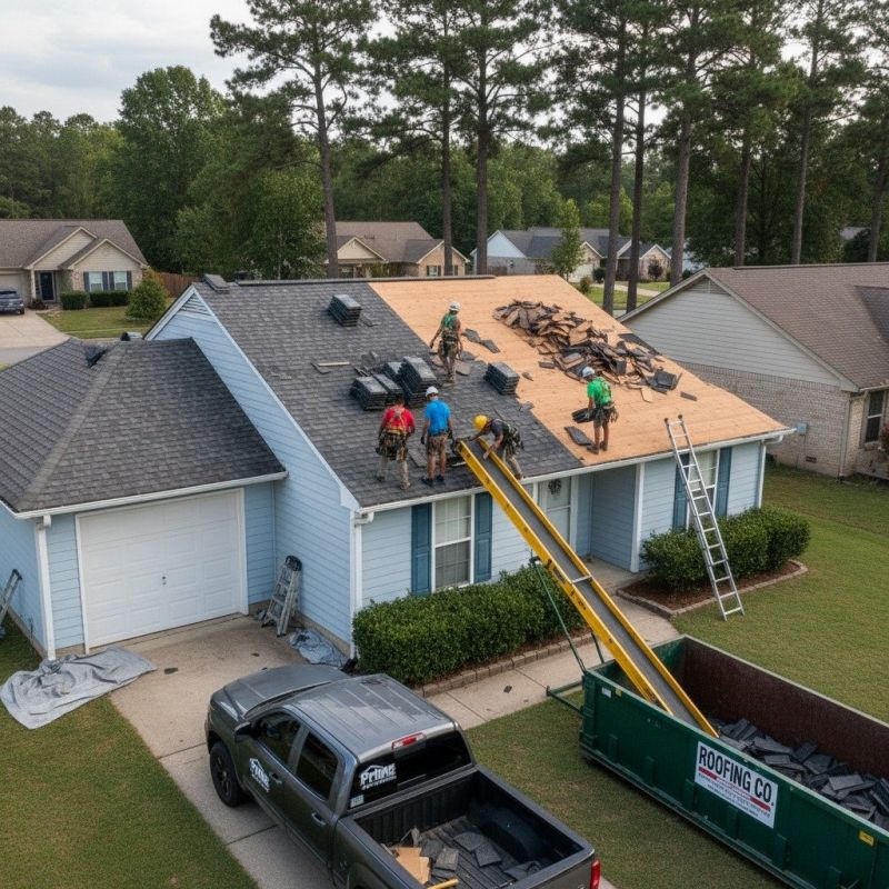 Residential Roof Replacement in Tyrone, GA