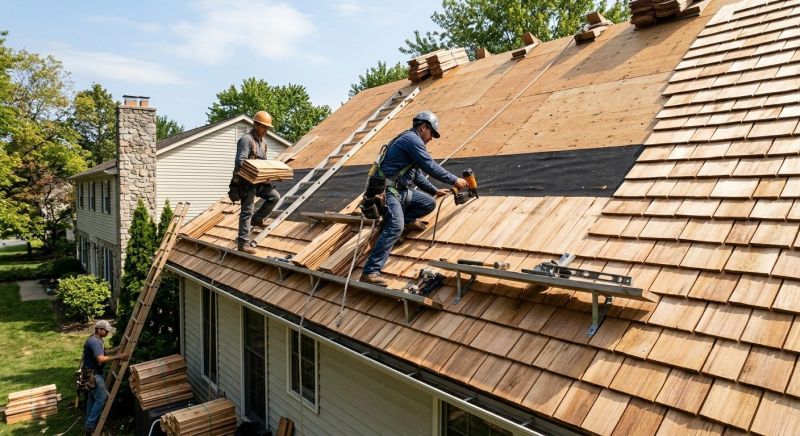 Shake Roof Replacement in Tucker, GA