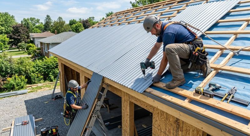 Sheet Roofing Installation in Mcdonough, GA