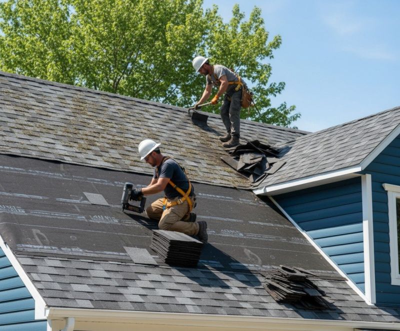 Shingle Roof Replacement in Senoia, GA