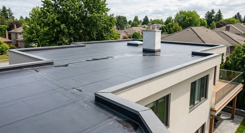 Single Ply Roof Installation in Henry County, GA