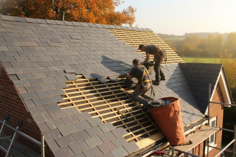 Slate Roof Replacement in Fayette County, GA