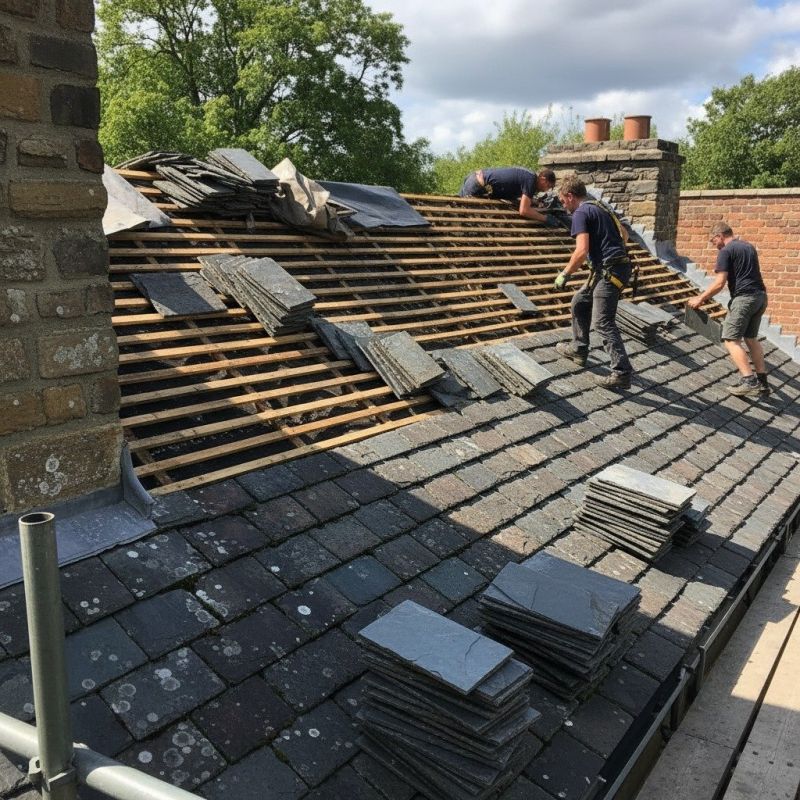 Slate Roof Replacement in Tyrone, GA