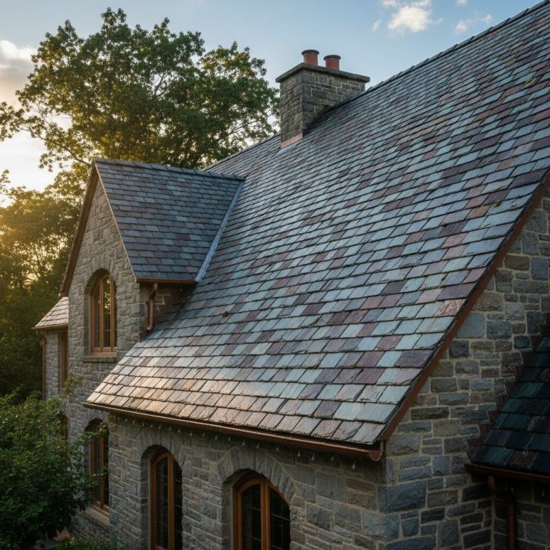 Slate Roof Replacement in Union City, GA