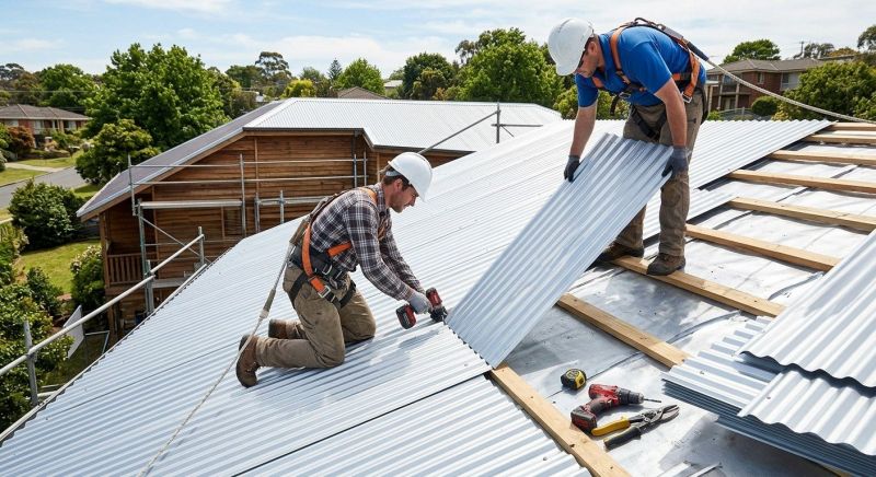Tin Roof Installation in Brooks, GA