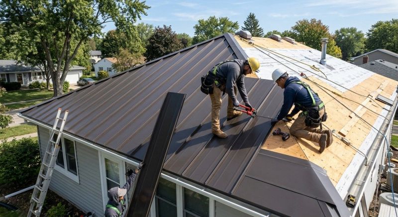 Tin Roof Installation in Williamson, GA