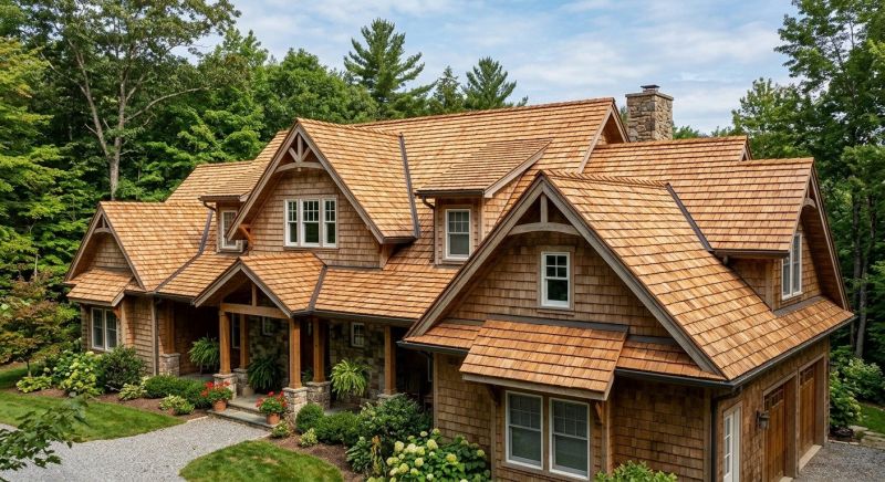Wood Roofing Installation in Ellenwood, GA