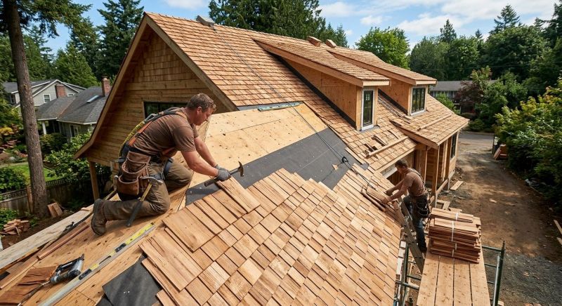 Wood Roofing Installation in Hampton, GA