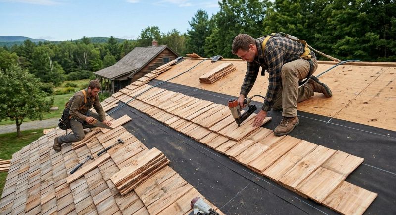 Wood Roofing Installation in Stone Mountain, GA