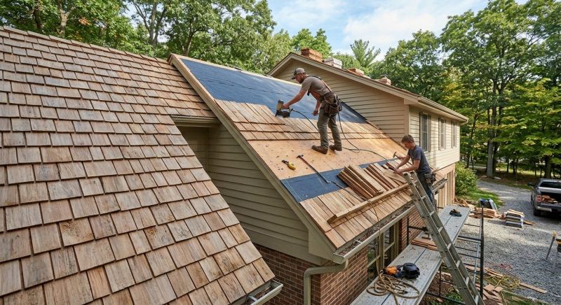 Wood Roofing Installation in Tyrone, GA