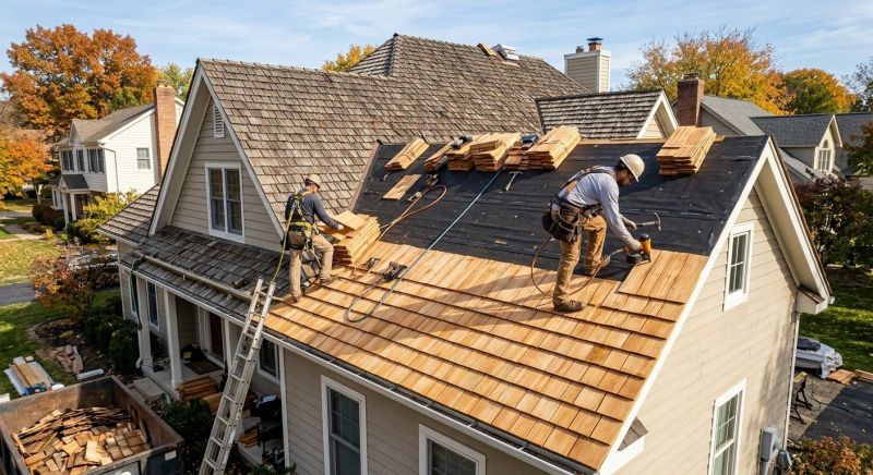 Wood Shake Roof Replacement in Conyers, GA
