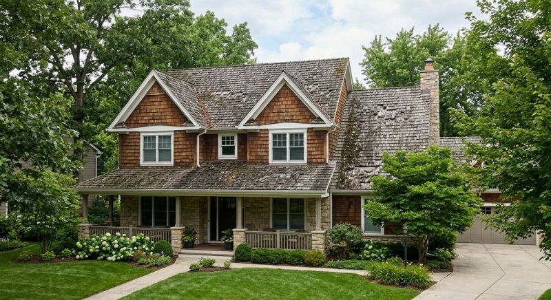 Wood Shake Roof Replacement in Sharpsburg, GA